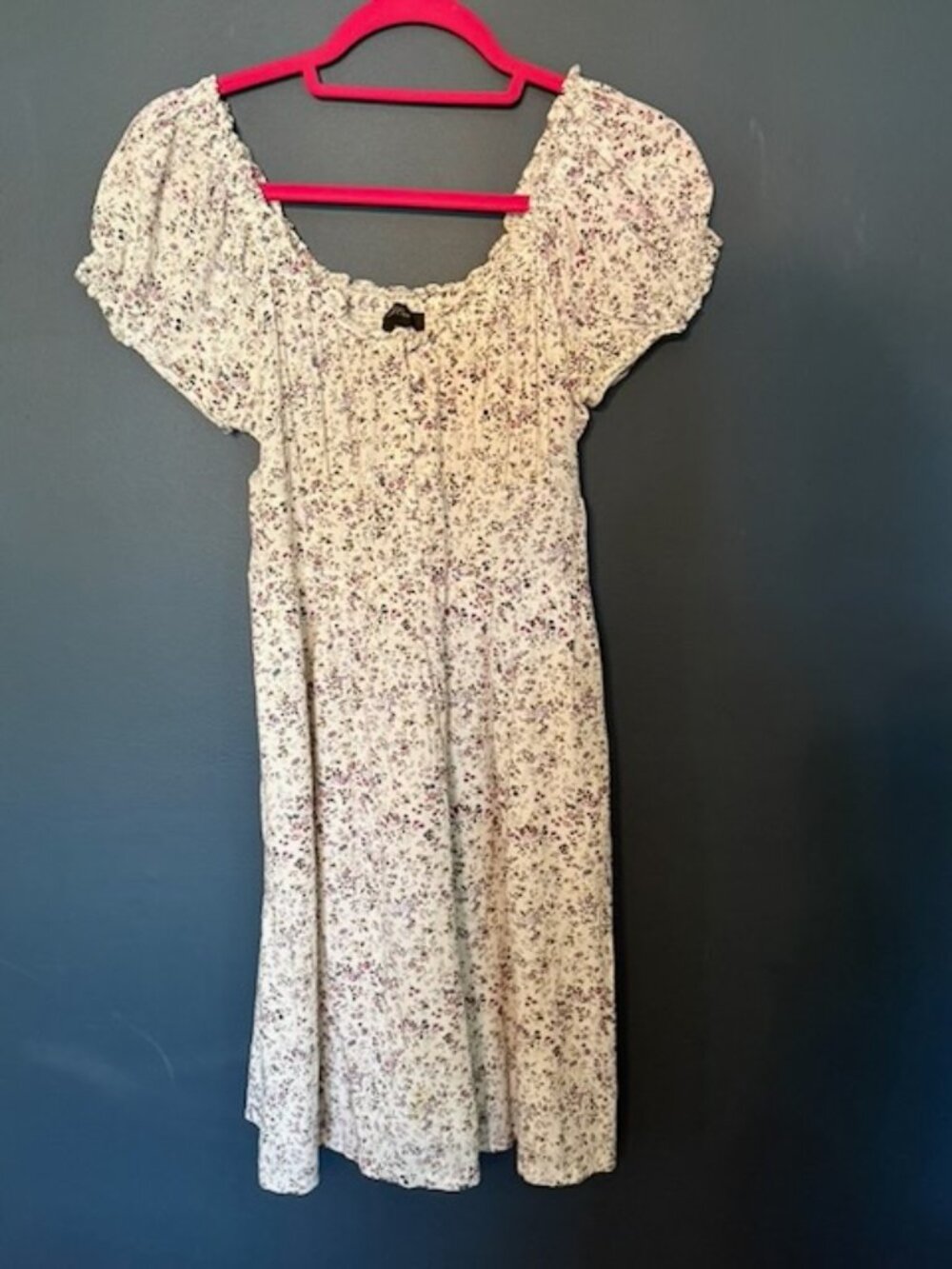 J Crew short floral dress sz 4